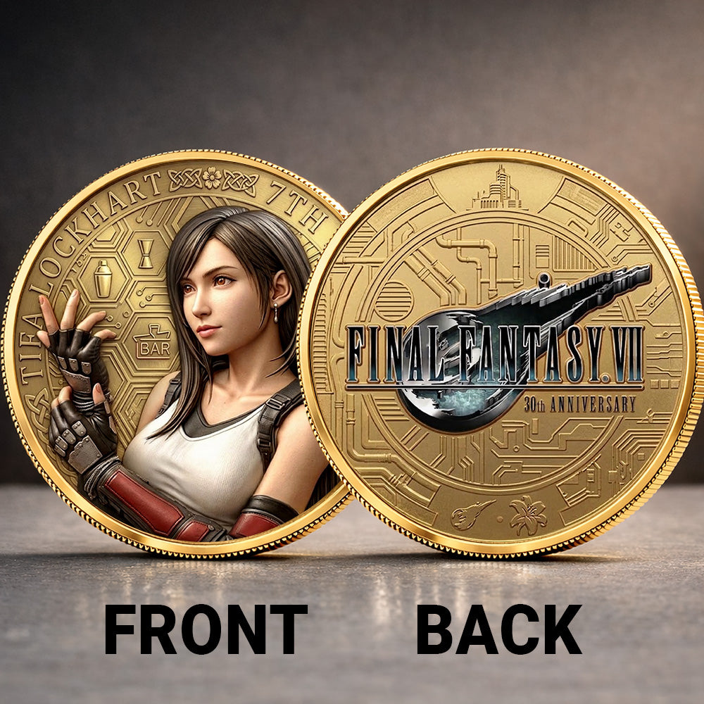 Final Fantasy VII x Tifa Lockhart 30th Anniversary Commemorative Coin – GNE8058