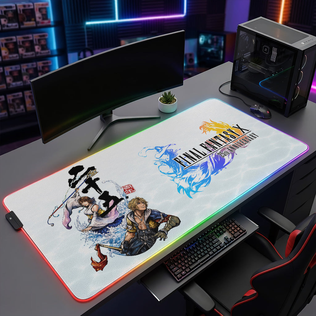 Final Fantasy X 25th Anniversary Custom Gaming Desk Mat – GNE7415