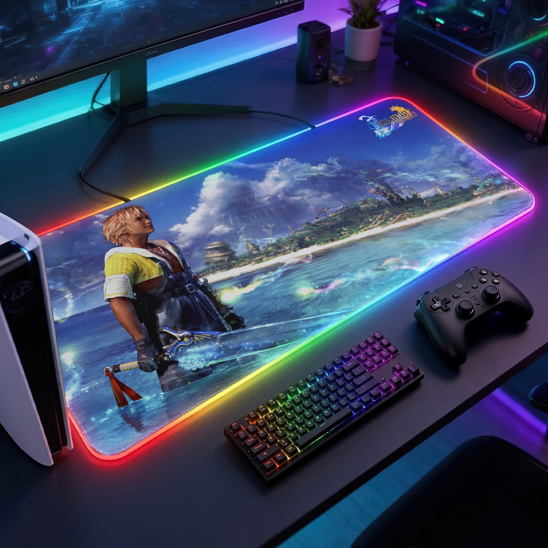 Final Fantasy X 25th Anniversary Custom Gaming Desk Mat – GNE7418