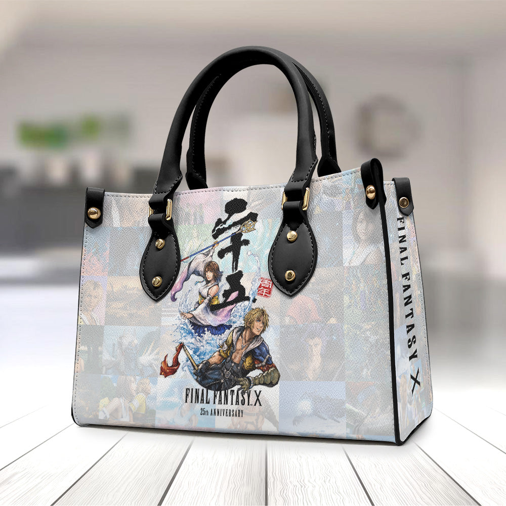 Final Fantasy X 25th Anniversary Leather HandBag – GNE7432