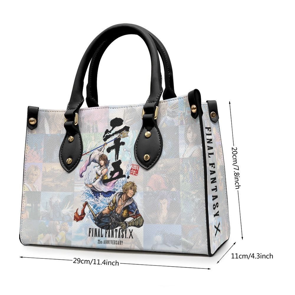 Final Fantasy X 25th Anniversary Leather HandBag – GNE7432