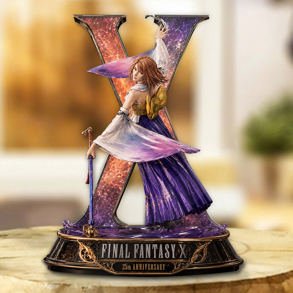 Final Fantasy X 25th Anniversary Custom Shape Acrylic Plaque – GNE7149