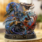 Final Fantasy X 25th Anniversary Custom Shape Acrylic Plaque – GNE7713
