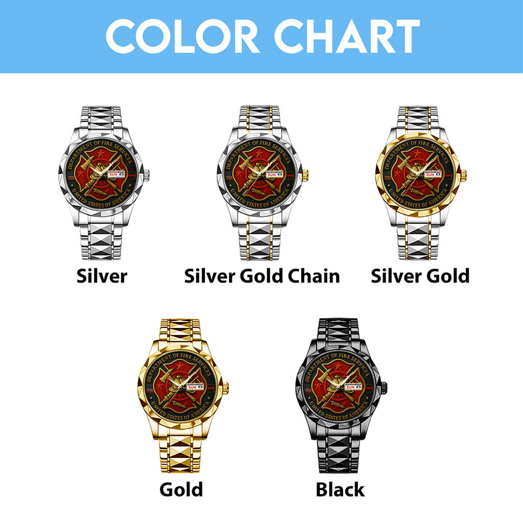Firefighter Alloy Luxury Quartz Watch – TANTN 14781