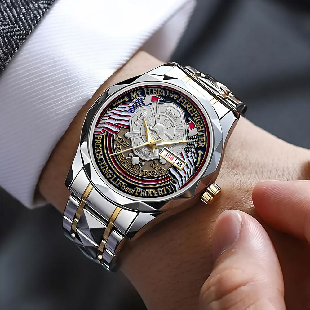 Firefighter Alloy Luxury Quartz Watch – TANTN 14868