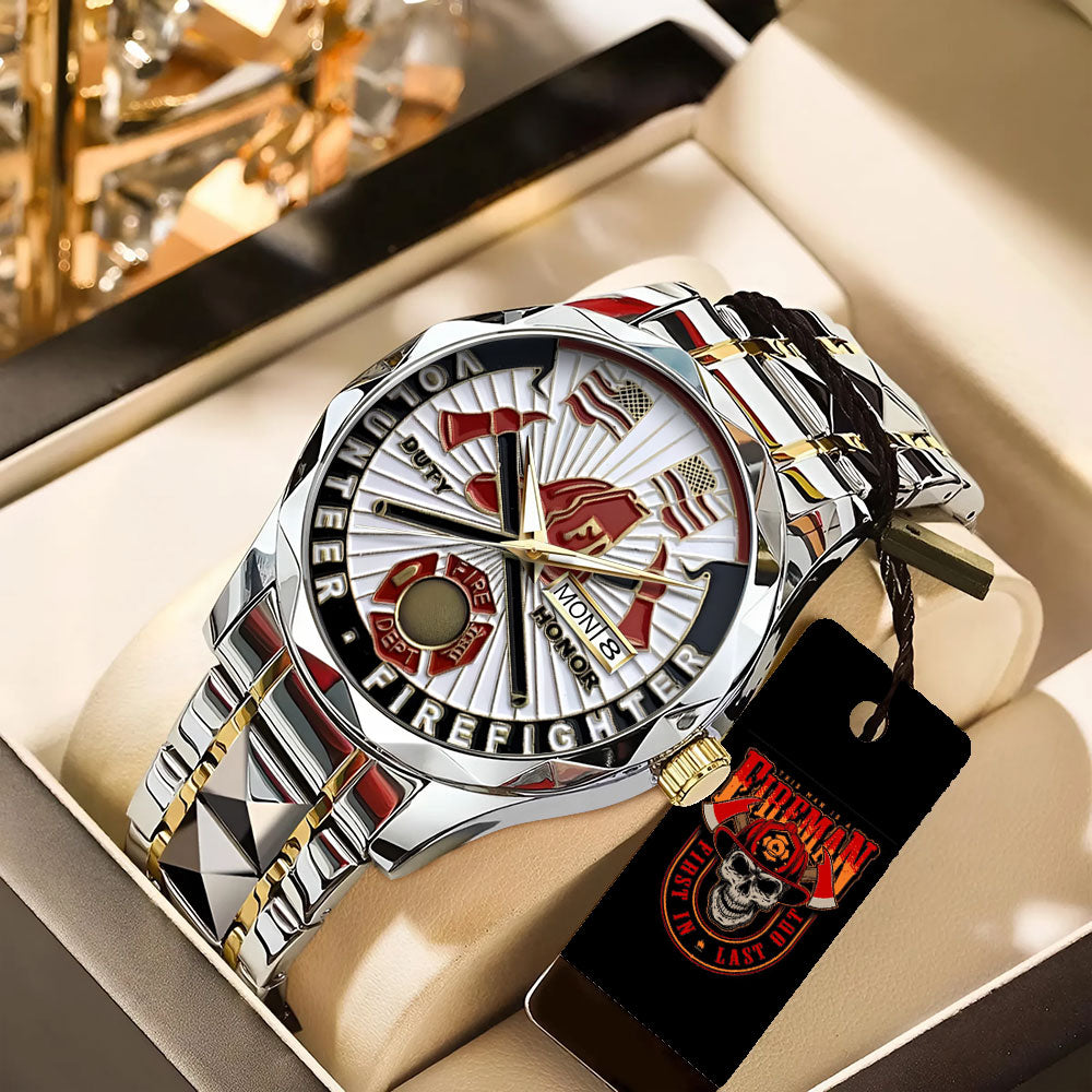 Firefighter Alloy Luxury Quartz Watch – TANTN 15131