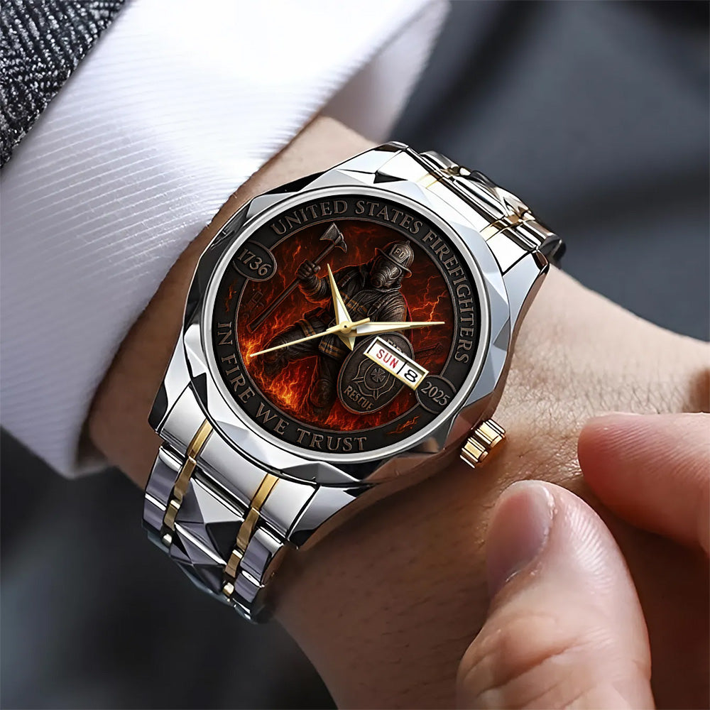Firefighter Alloy Luxury Quartz Watch – TANTN15624