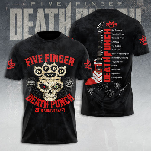 Five Finger Death Punch Tour 2026 3D Apparel – TANTN20402