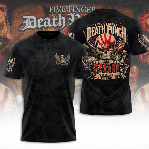 Five Finger Death Punch 250th Years of Freedom 3D Apparel – GNE8071