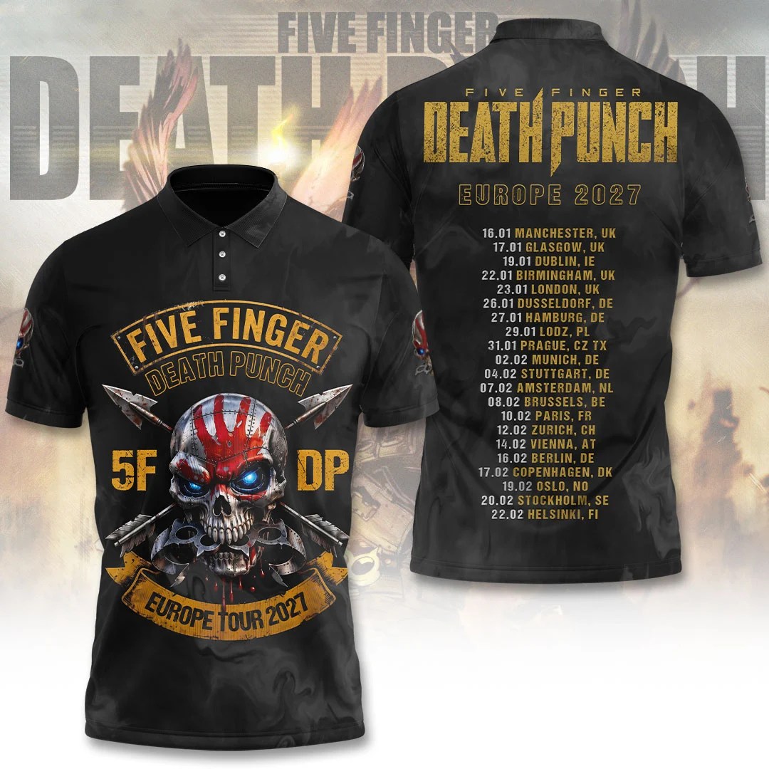 Five Finger Death Punch Tour 2027 3D Apparel – TANTN25055