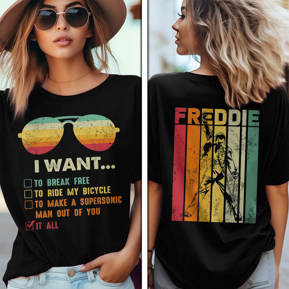 Freddie Mercury 3D Apparel – MAITM 6299