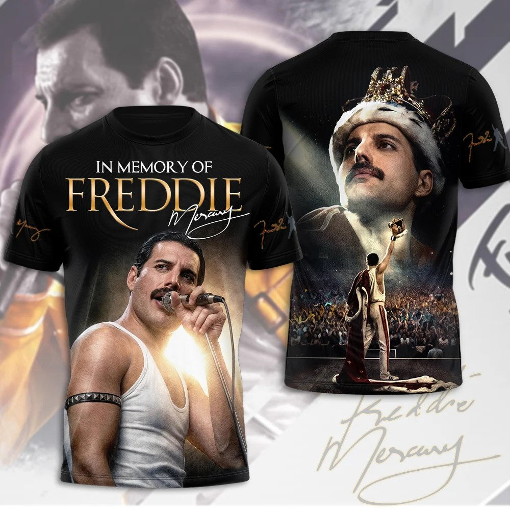 Freddie Mercury 3D Apparel – MAITM15333