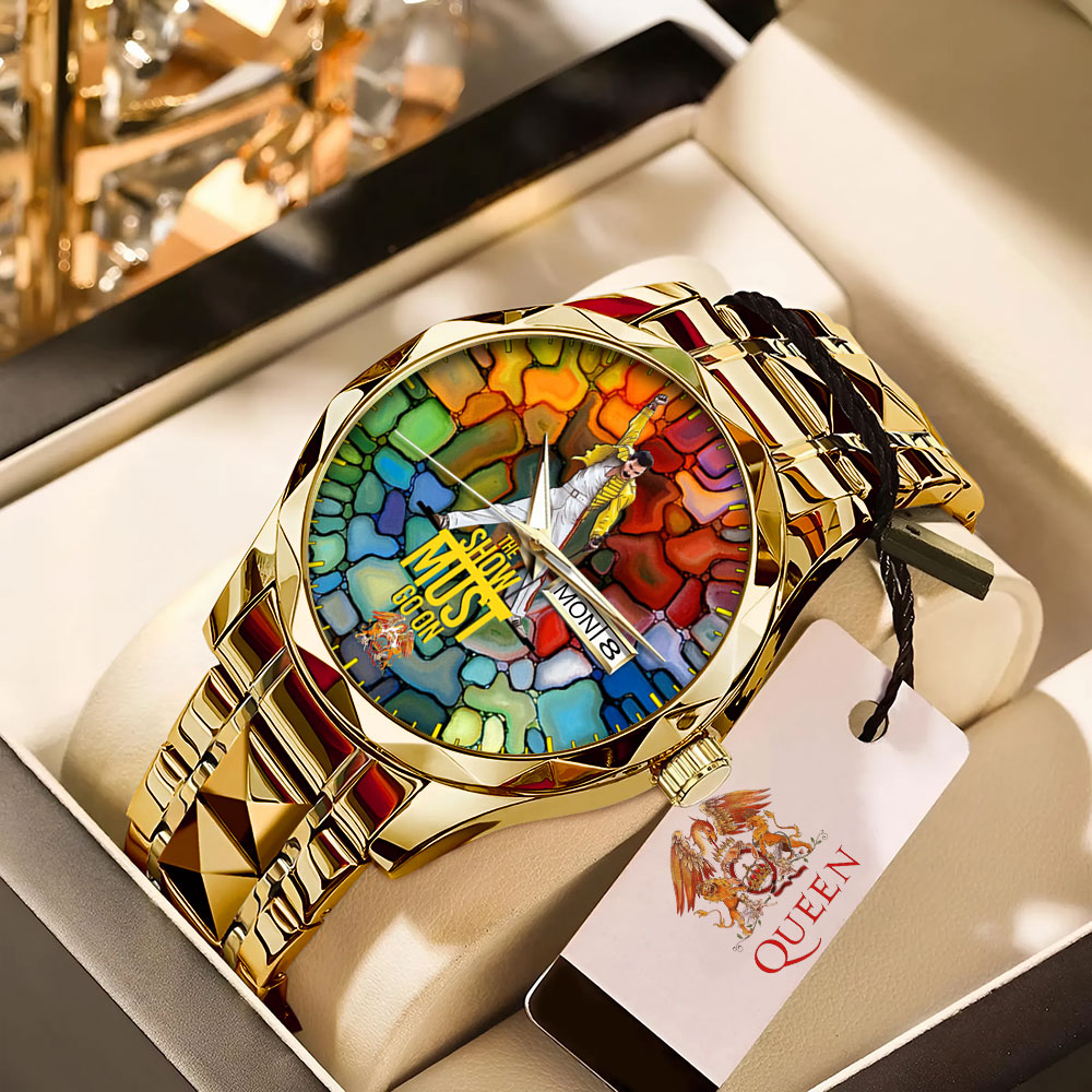 Freddie Mercury Alloy Luxury Quartz Watch – MAITM12583