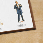 Freddie Mercury Rectangle Canvas With Inner Frame – TMTHU6131
