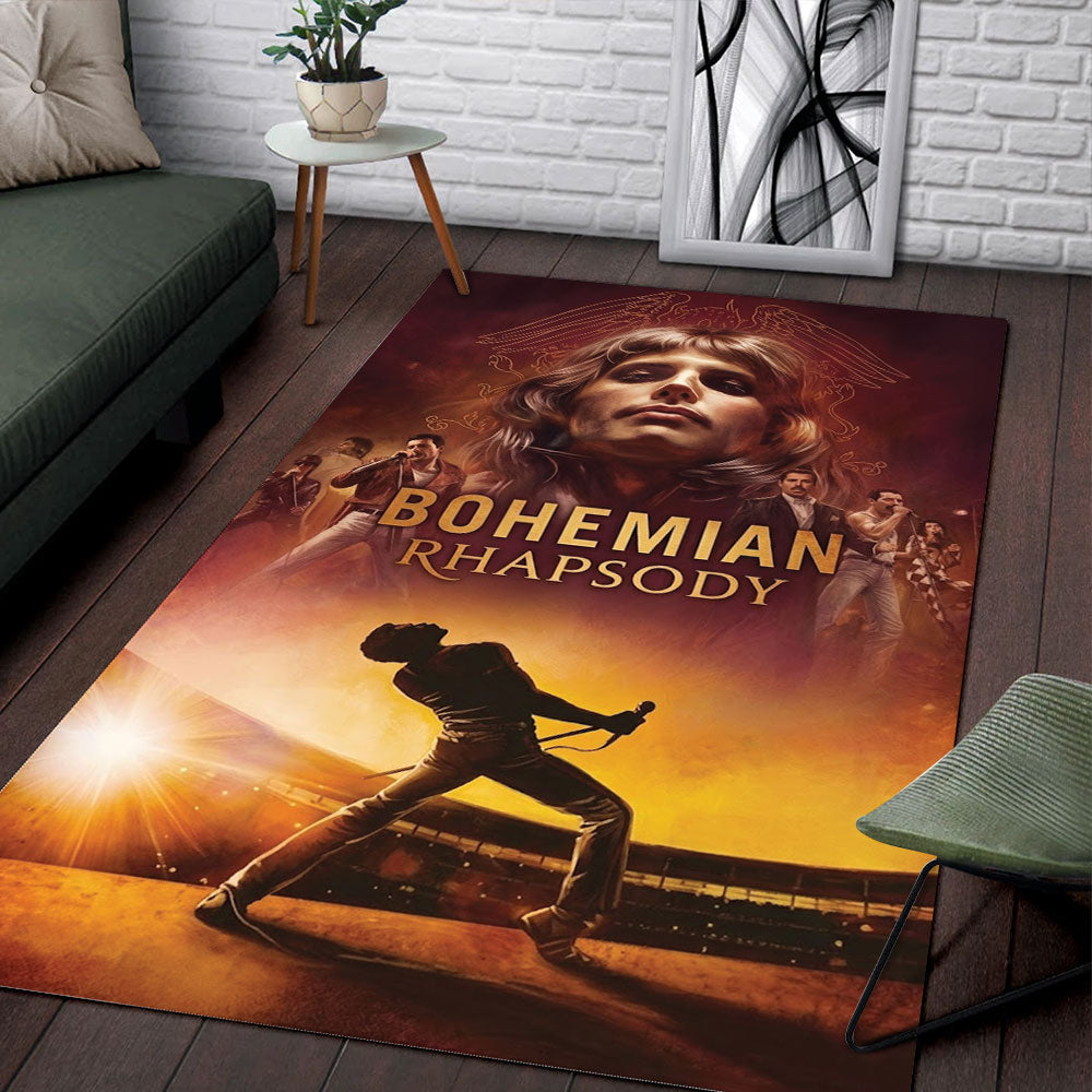 Freddie Mercury Rectangular Rug – TMTHU6698