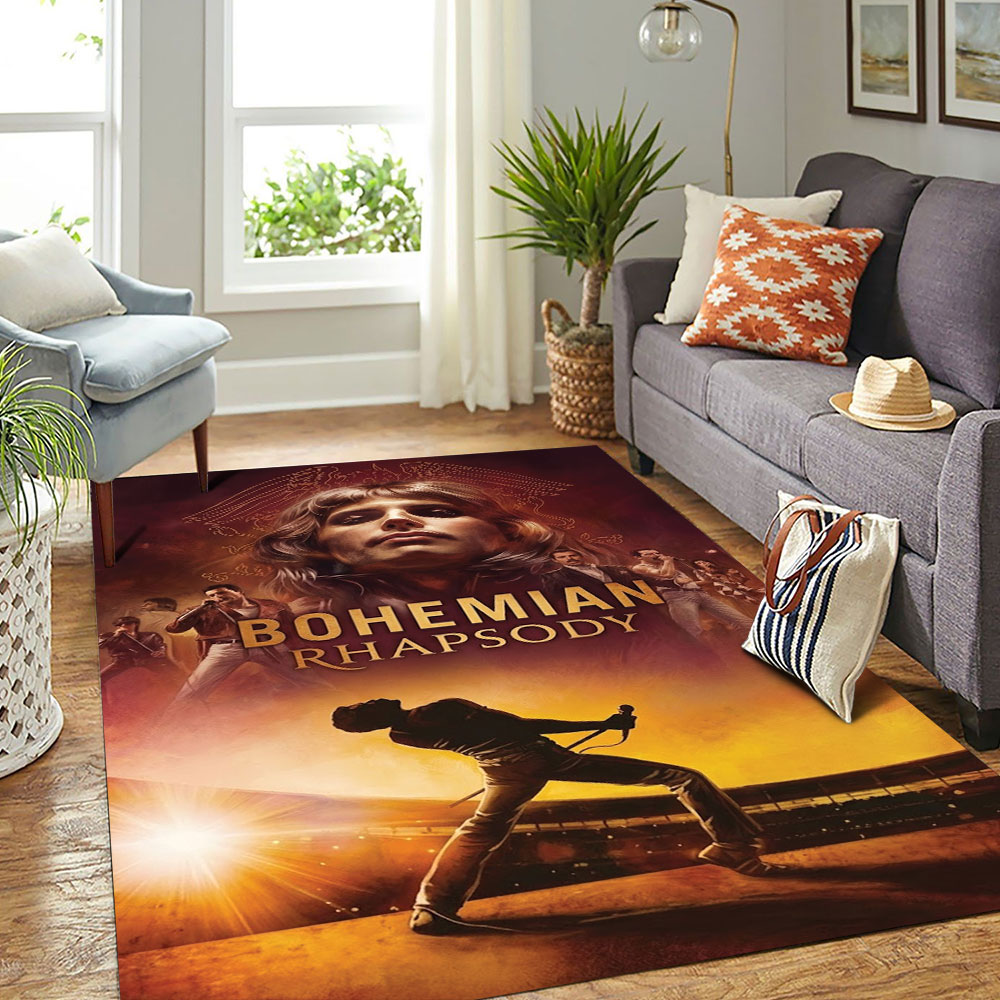 Freddie Mercury Rectangular Rug – TMTHU6698