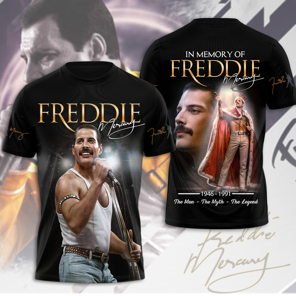 Freddie Mercury 3D Apparel – MAITM14120