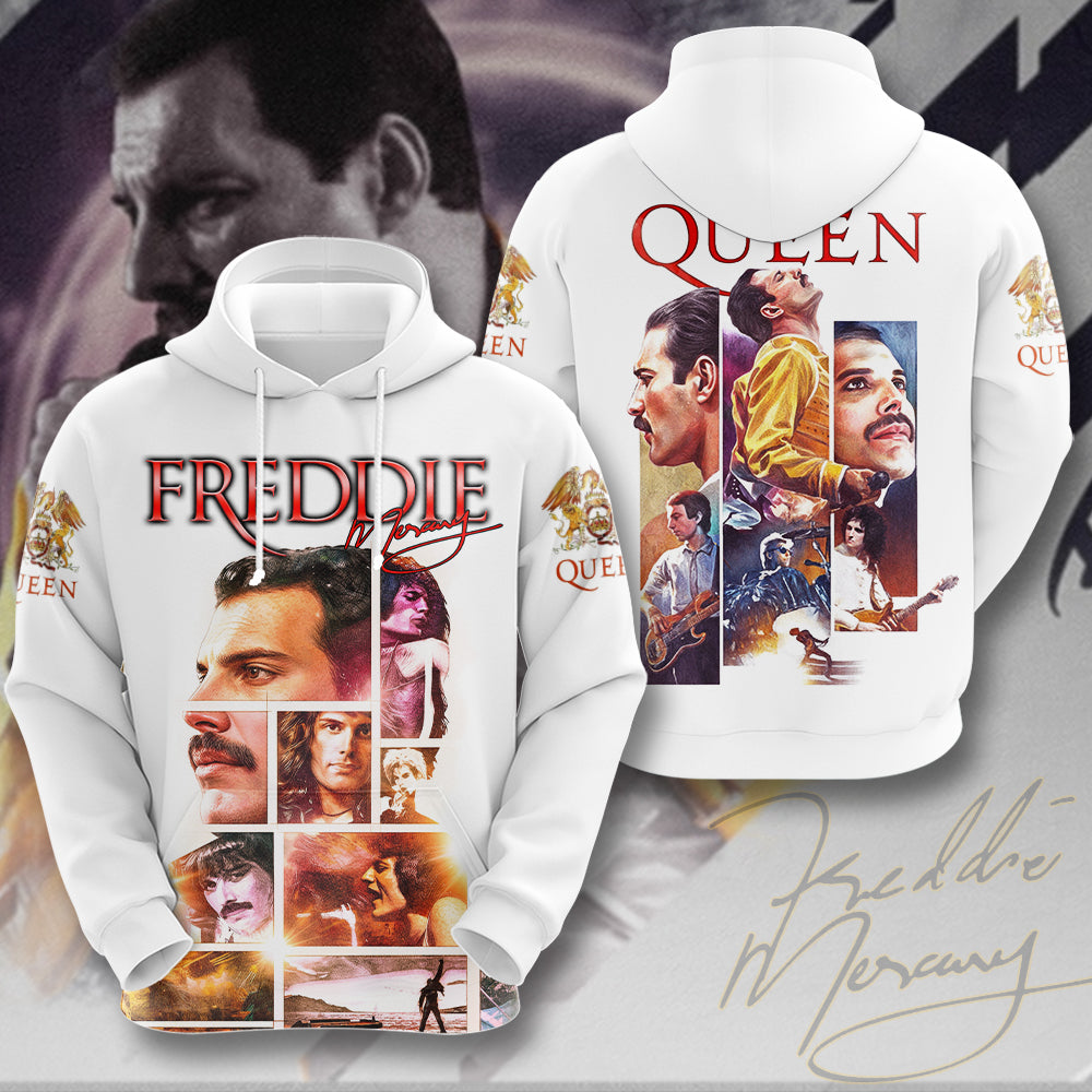 Freddie Mercury x Queen Band 3D Apparel – MAITM14128