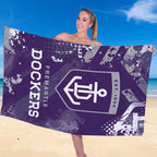 Fremantle Dockers Rectangle Beach Towel – TANTN23939