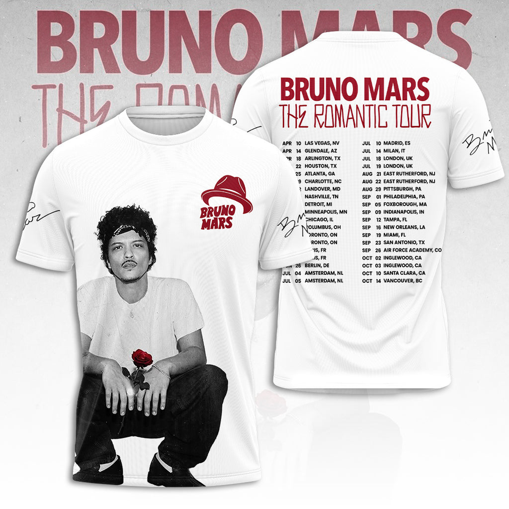 Bruno Mars 3D Apparel – GNE4969