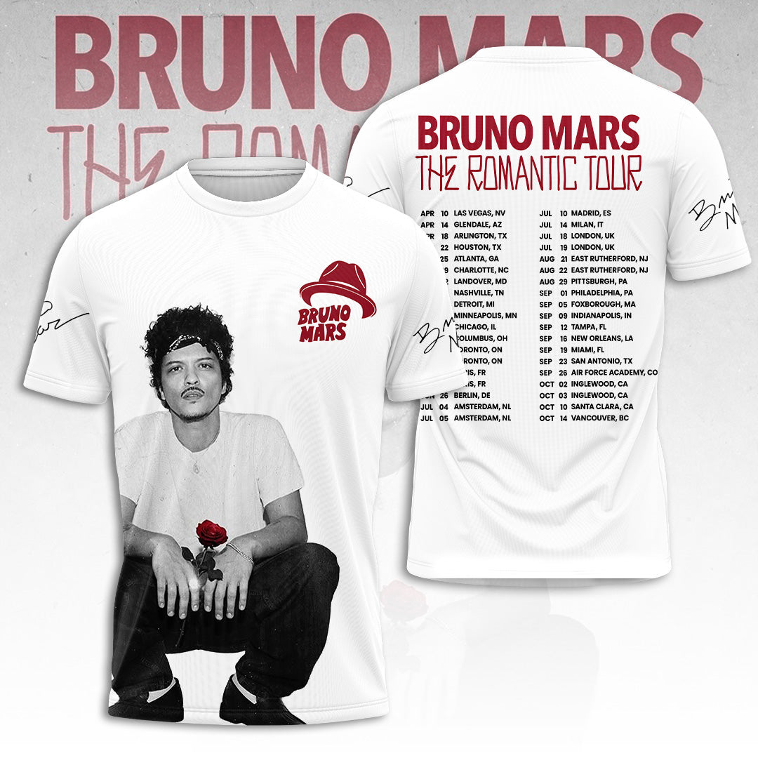 Bruno Mars 3D Apparel – GNE4969