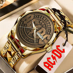 AC/DC Alloy Luxury Quartz Watch – GNE5042