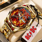 AC/DC Alloy Luxury Quartz Watch – GNE5114