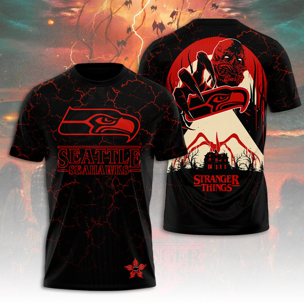 Stranger Things x Seattle Seahawks 3D Apparel – GNE5133
