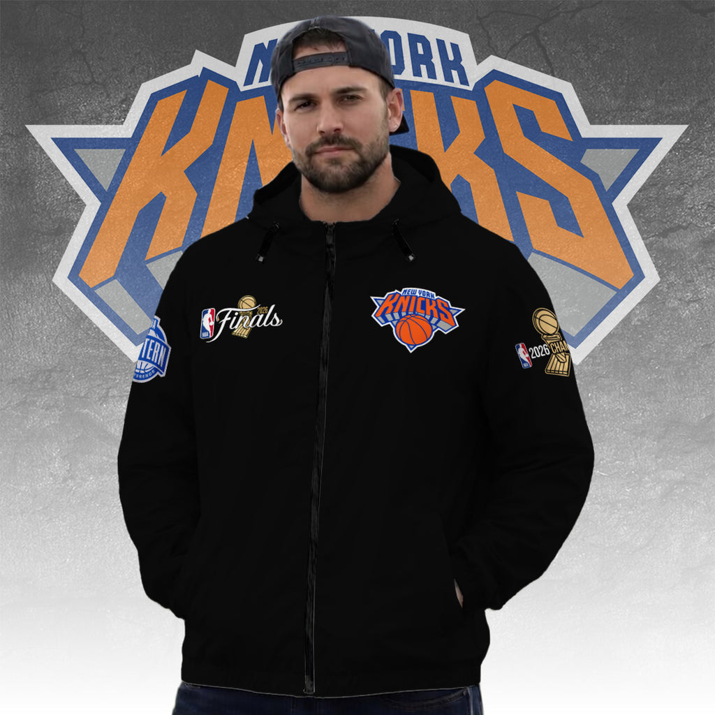 New York Knicks 3D Windbreaker Jacket – GNE7202