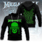Megadeth 2027 European Tour 3D Apparel – GNE8036