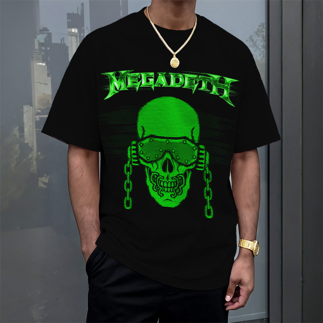 Megadeth 2027 European Tour 3D Apparel – GNE8036