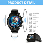 AC/DC x Angus Young Black Stainless Steel Watch – GNE 971