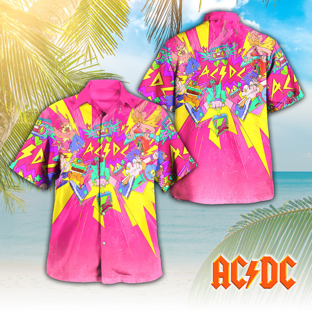 AC/DC 3D Hawaiian Apparel – GNE NEW390