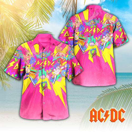 AC/DC 3D Hawaiian Apparel – GNE NEW390
