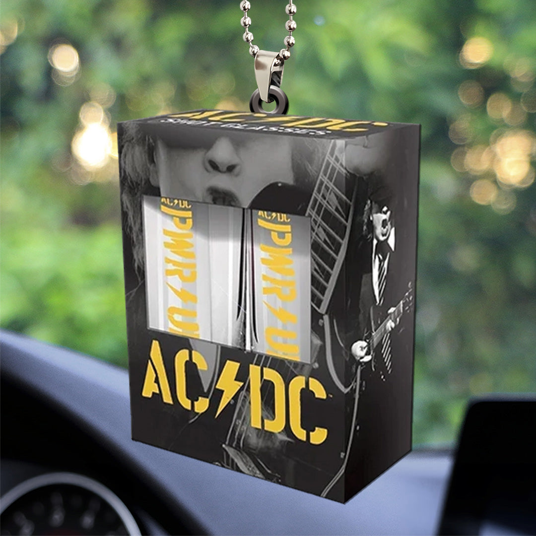 4PCS AC/DC Custom Shape 1-Side Printed Acrylic Car Ornament – GNENEW773