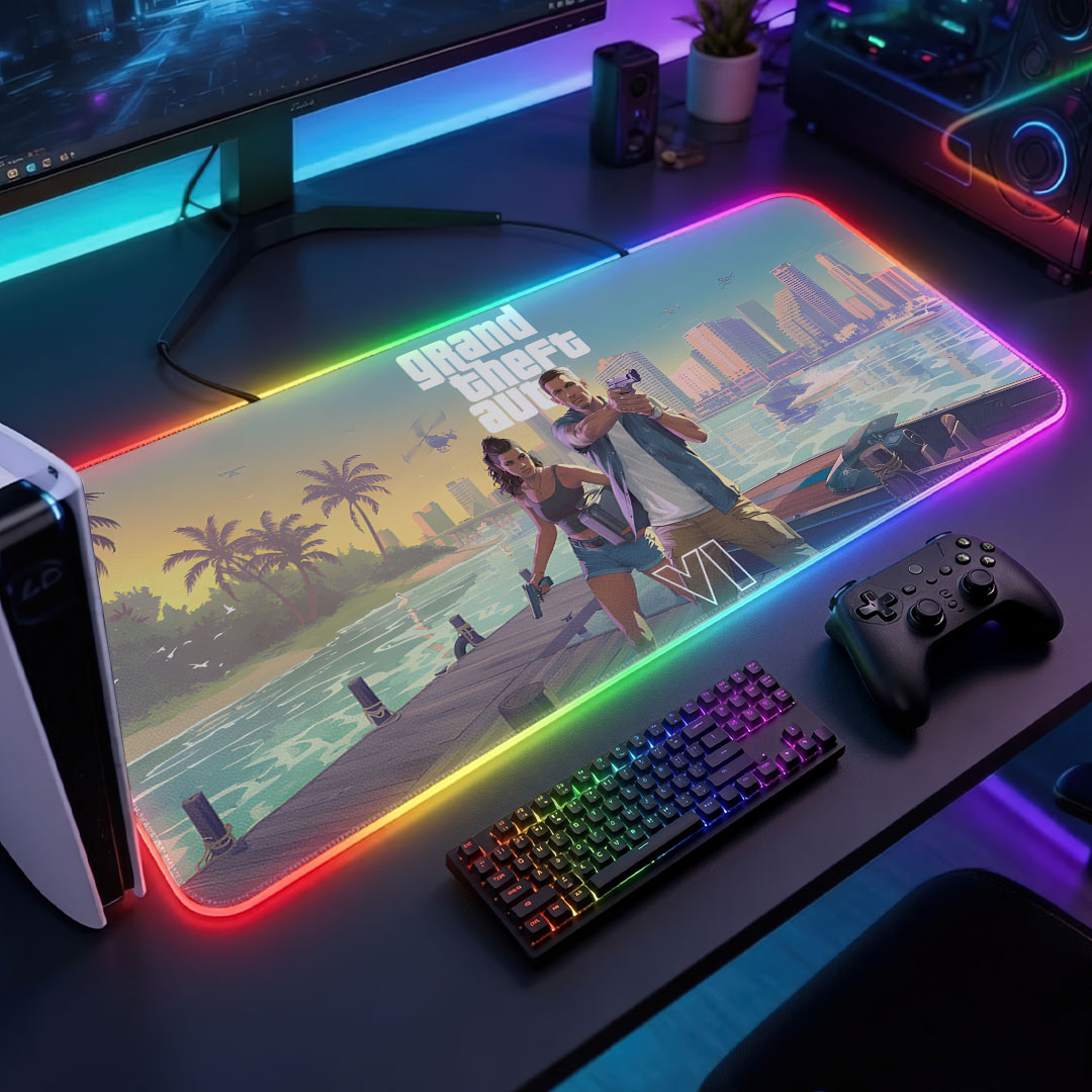 Grand Theft Auto VI Custom Gaming Desk Mat – TANTN23876