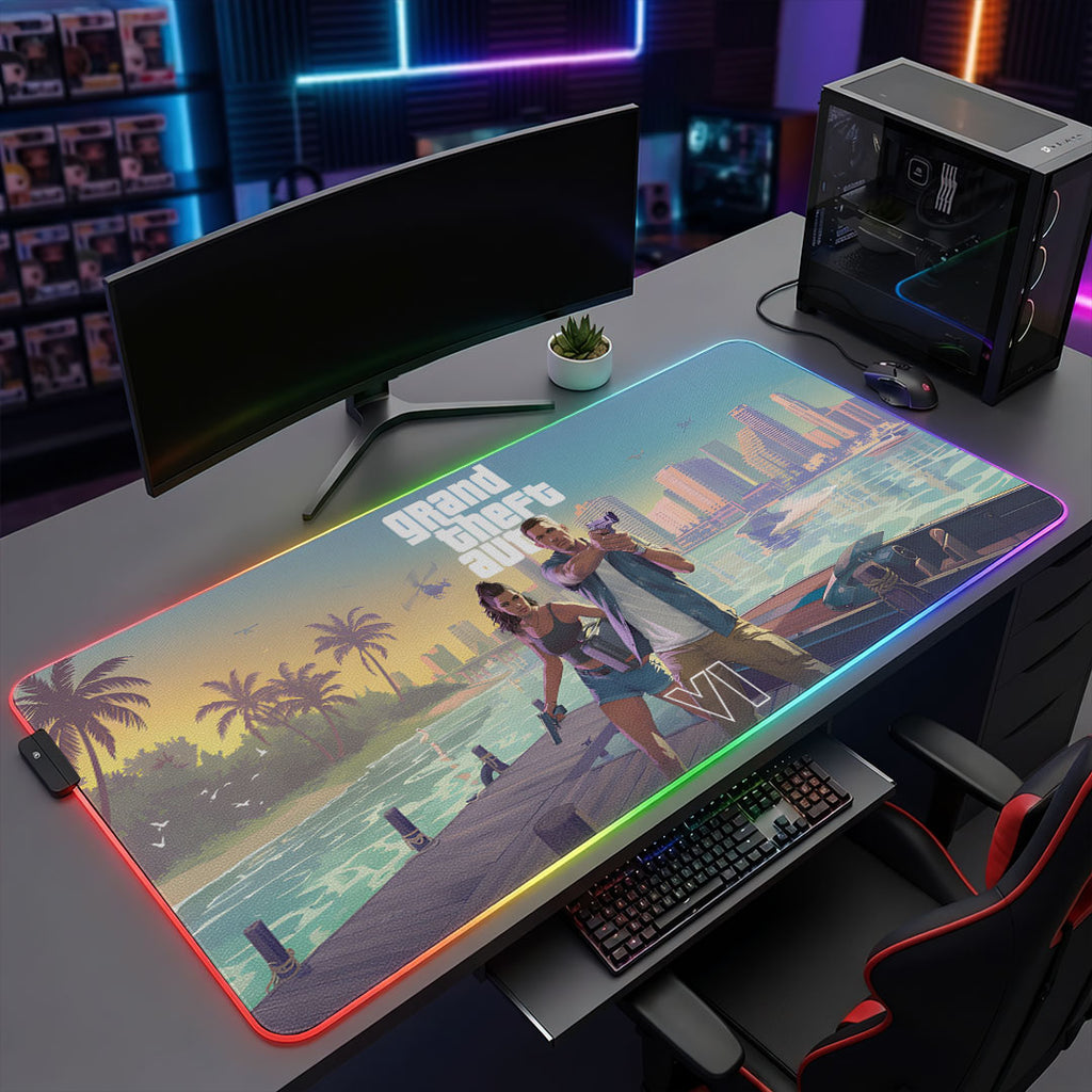 Grand Theft Auto VI Custom Gaming Desk Mat – TANTN23876
