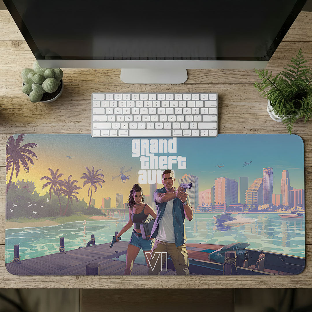 Grand Theft Auto VI Custom Gaming Desk Mat – TANTN23876