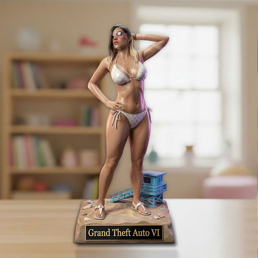 Grand Theft Auto VI Custom Shape Acrylic Plaque – TANTN23931