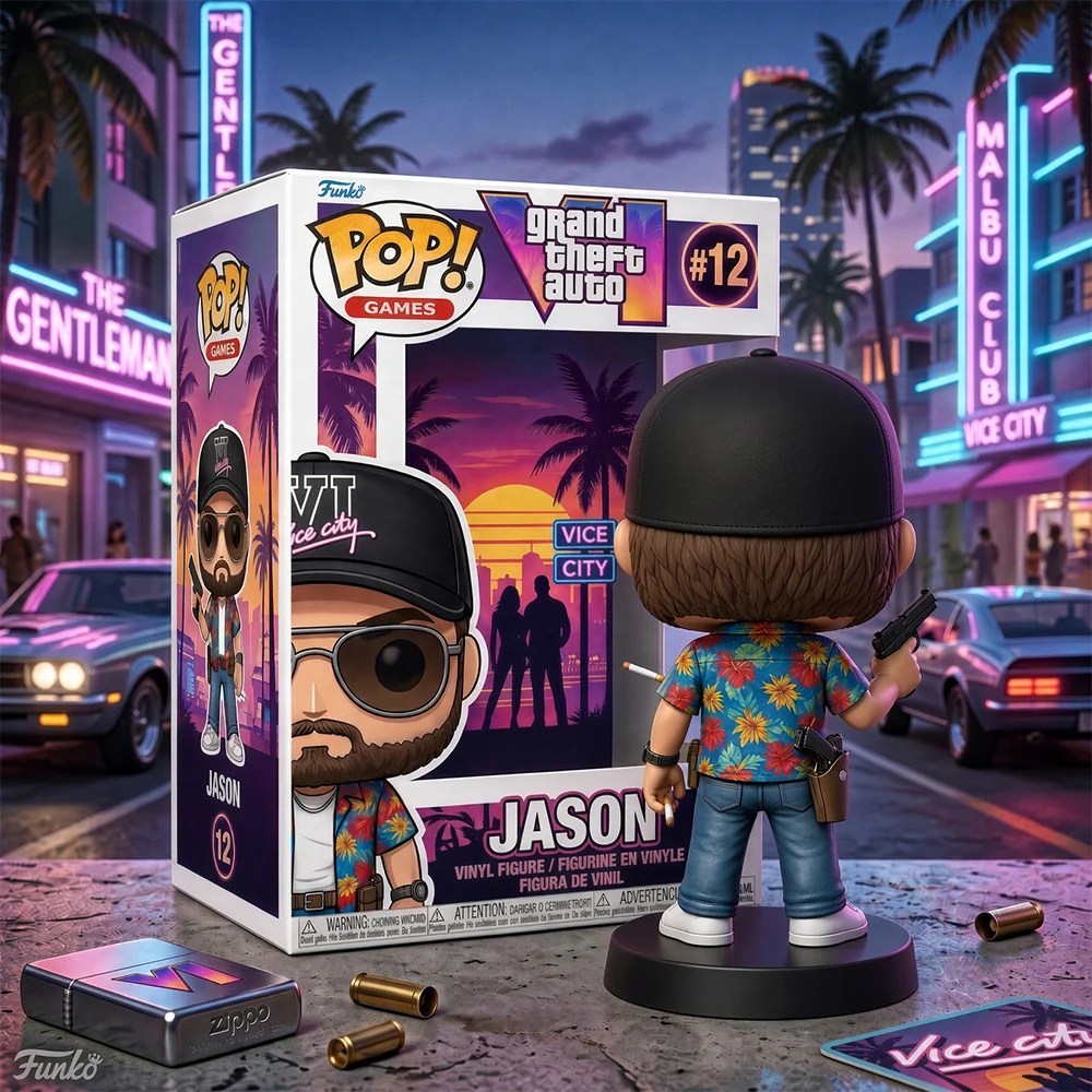 Grand Theft Auto VI 3D Collectible Vinyl Figure – TANTN25593