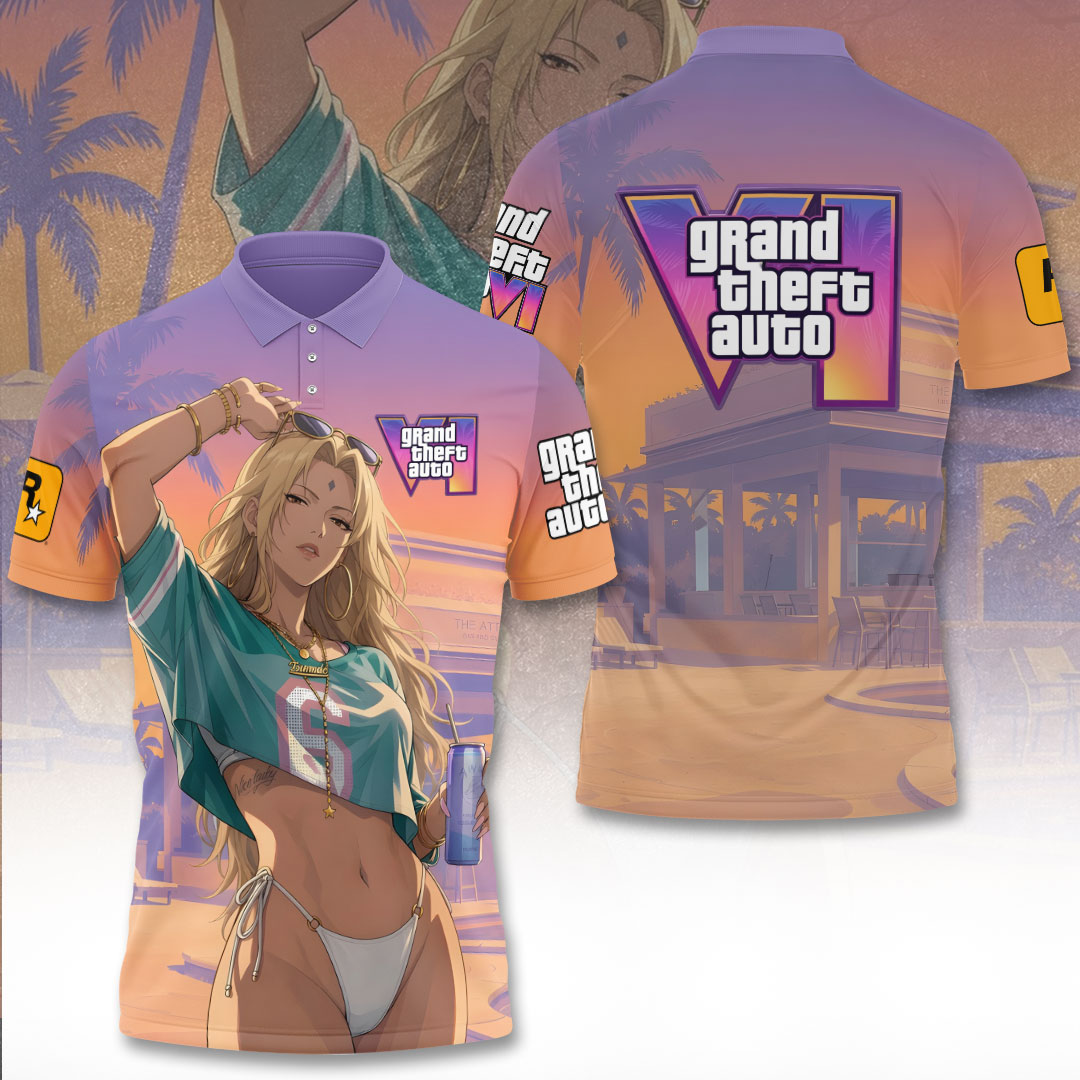 Grand Theft Auto VI x Tsunade 3D Apparel – TANTN24205