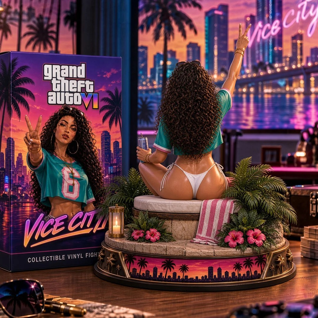Grand Theft Auto VI 3D Collectible Vinyl Figure – TANTN26200