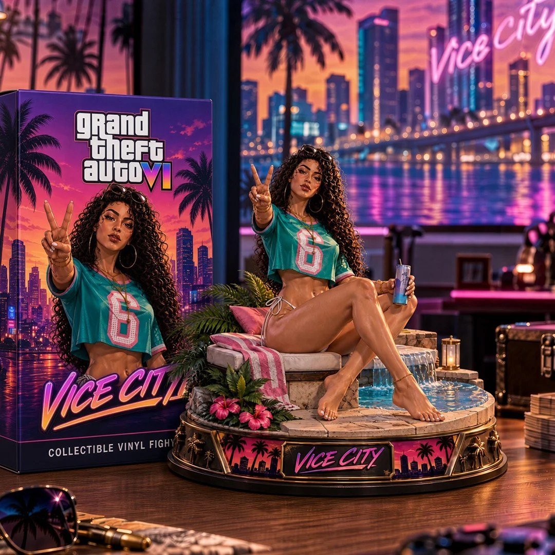Grand Theft Auto VI 3D Collectible Vinyl Figure – TANTN26200