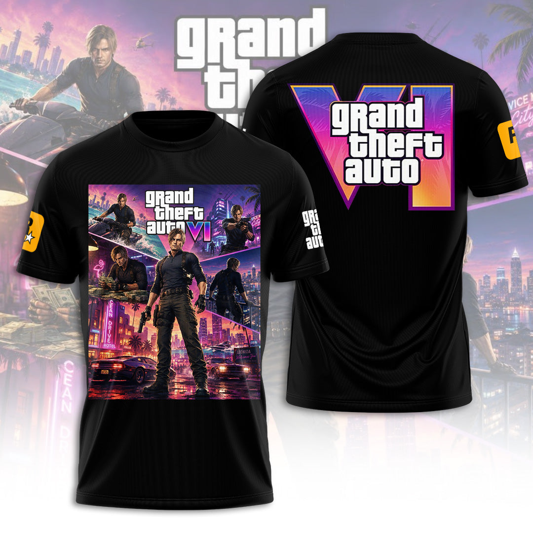 Grand Theft Auto VI x Leon Kennedy 3D Apparel – TANTN24225