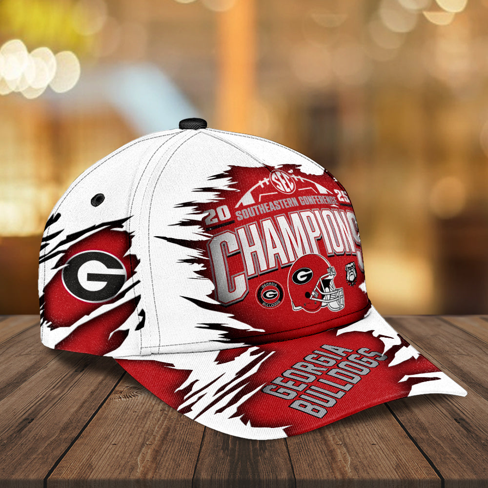 Georgia Bulldogs Football 2025 SEC Champions Classic Cap – MAITM14035