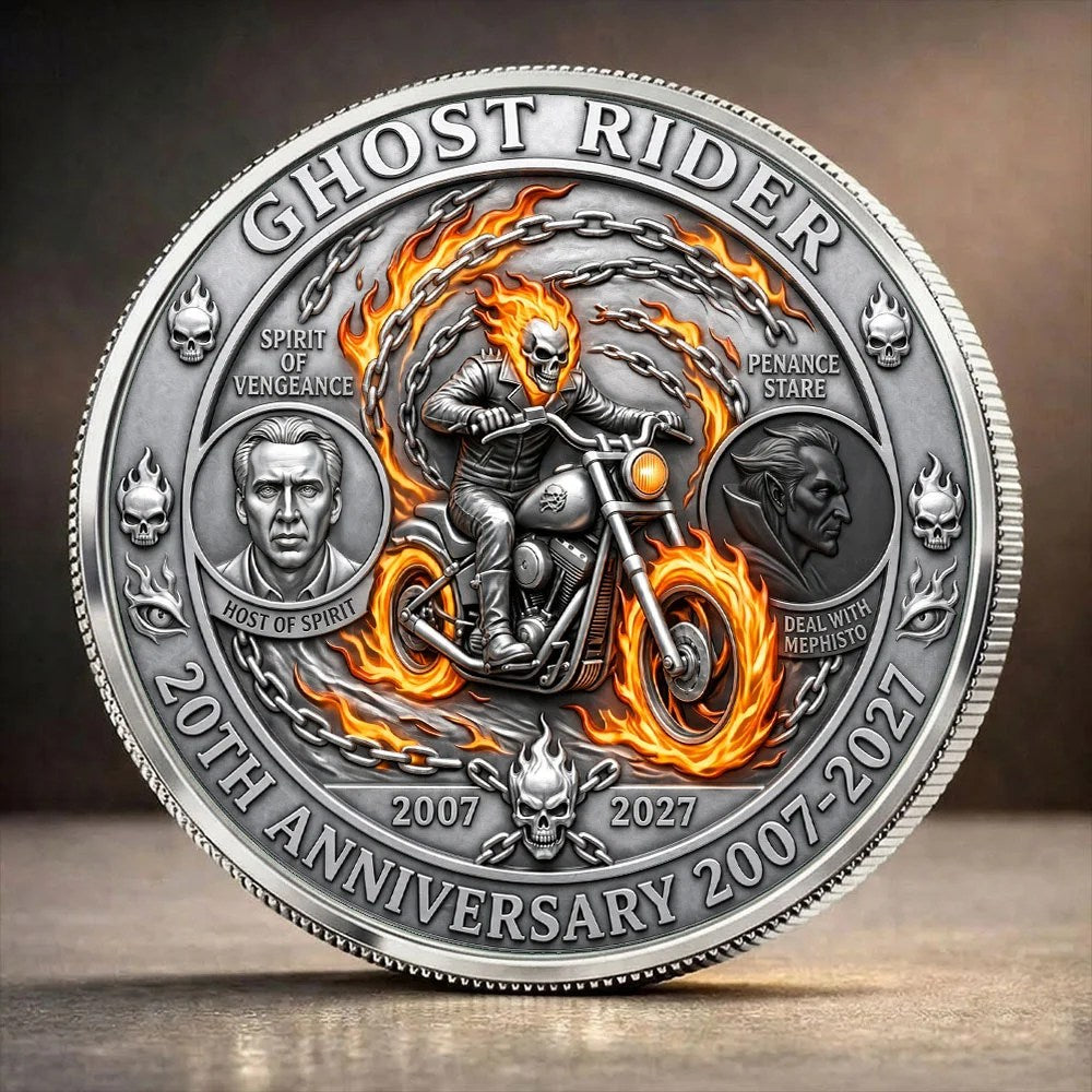 Ghost Rider 20th Anniversary Commemorative Coin – TANTN25549