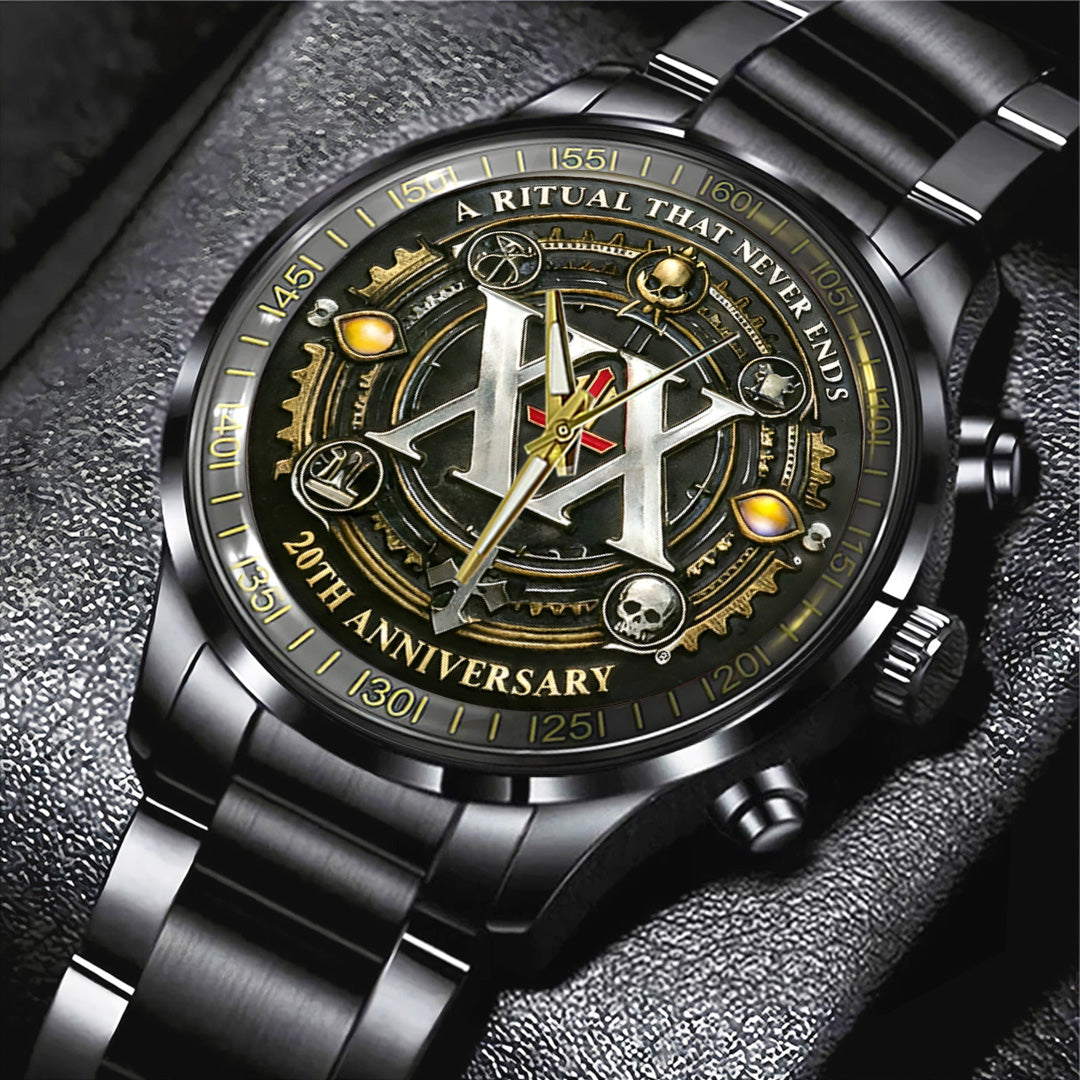 Ghost Band 20th Anniversary 2026 Black Stainless Steel Watch – TANTN19856