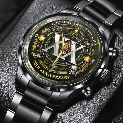 Ghost Band 20th Anniversary 2026 Black Stainless Steel Watch – TANTN19856