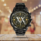 Ghost Band 20th Anniversary 2026 Black Stainless Steel Watch – TANTN19856