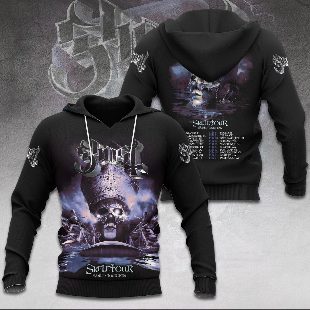Ghost Band Tour 2026 3D Apparel – TANTN17918